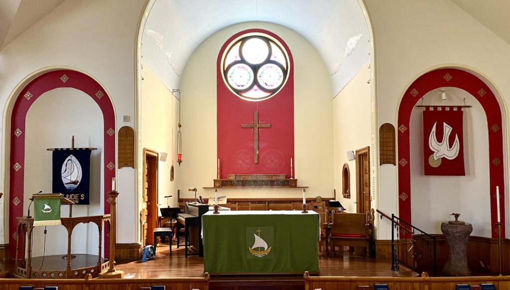 view of the sanctuary
